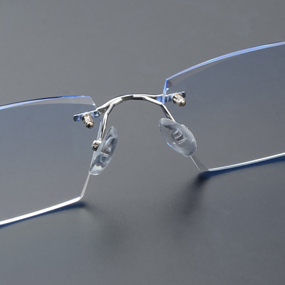 視銘韓國(guó)高端鉆石切割無框純鈦眼鏡 融合光學(xué)儀器精度的視覺藝術(shù)品